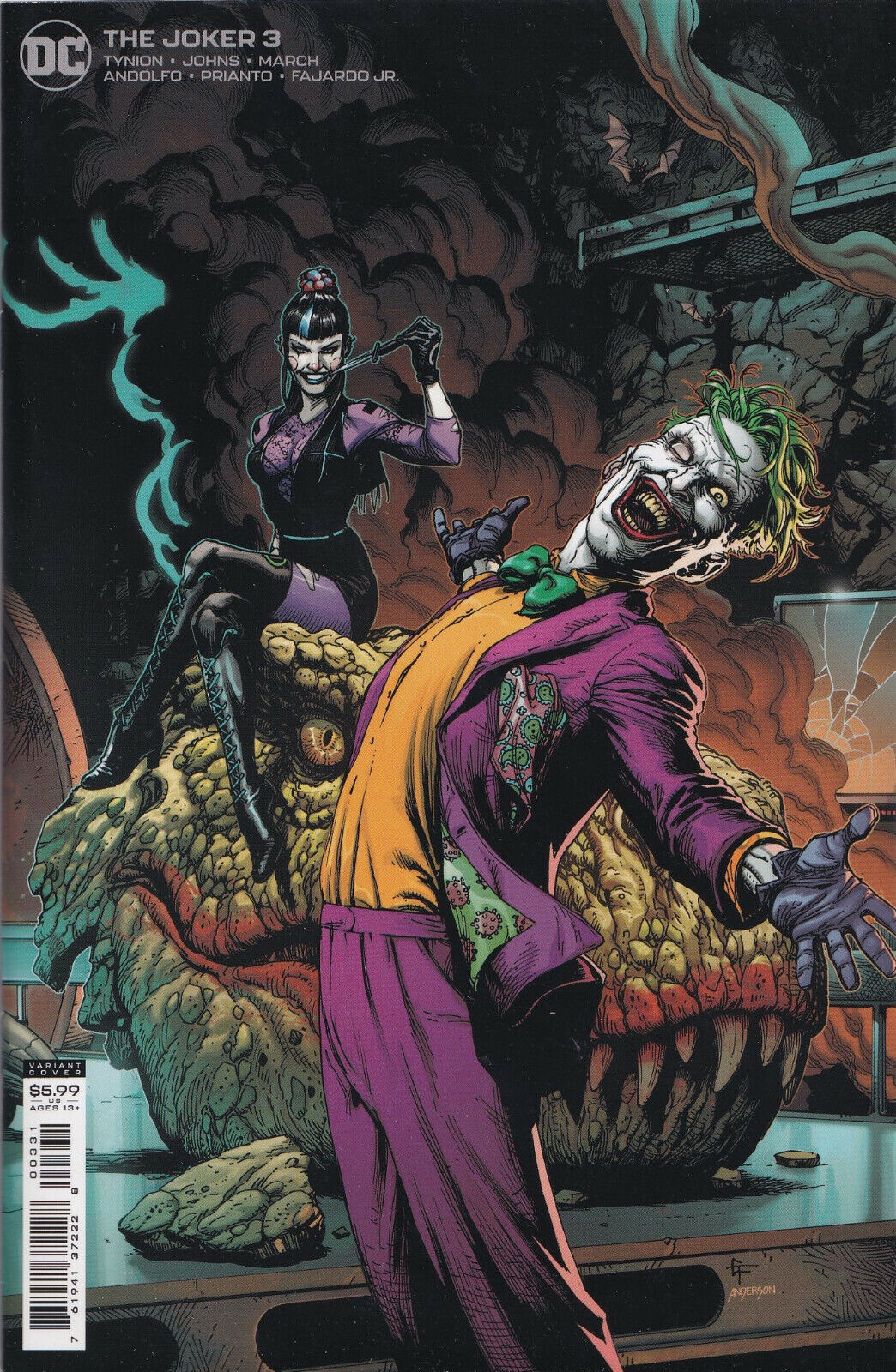 THE JOKER #3 (GARY FRANK VARIANT)(2021) COMIC BOOK ~ DC Comics