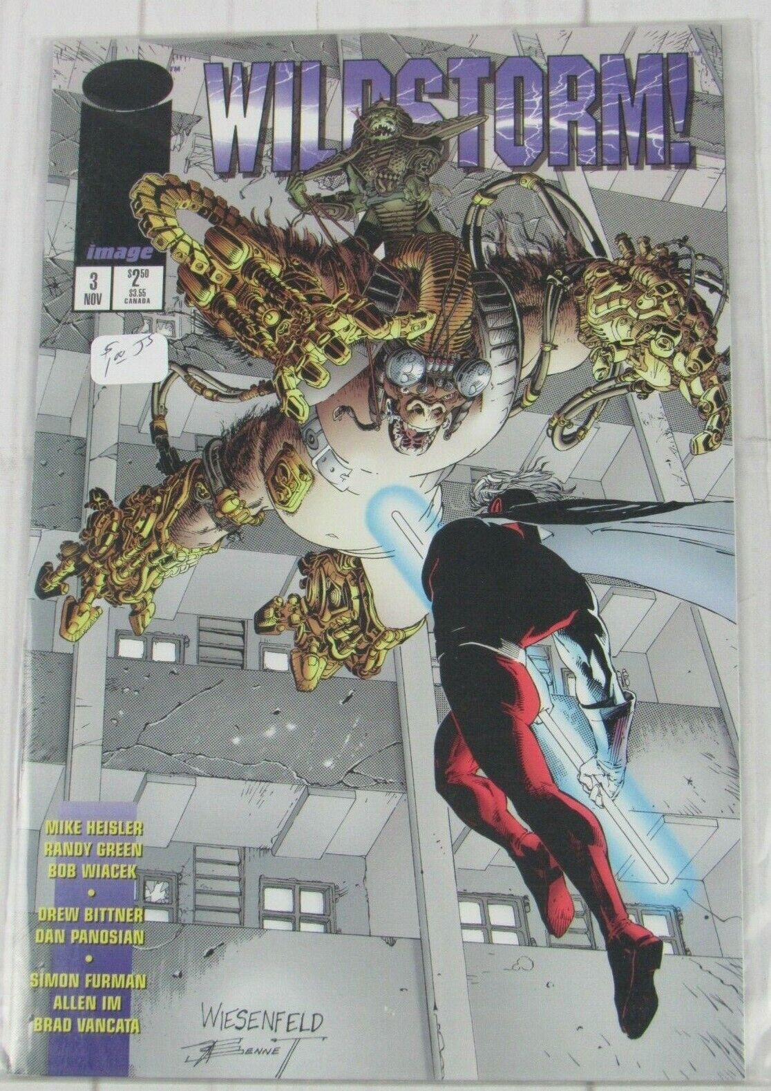 Wildstorm #3 Nov. 1995, Image Comics