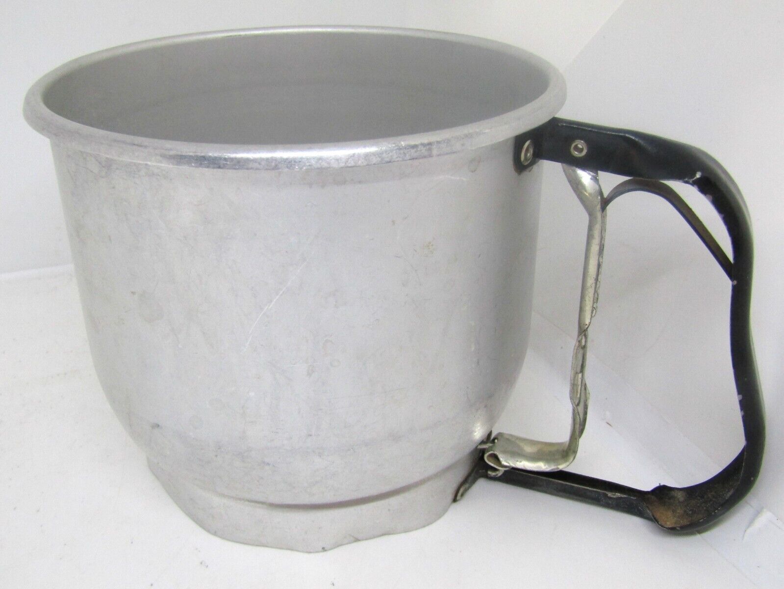 Vintage Working Foley 5 Cup Aluminum Flour Sifter Made in USA