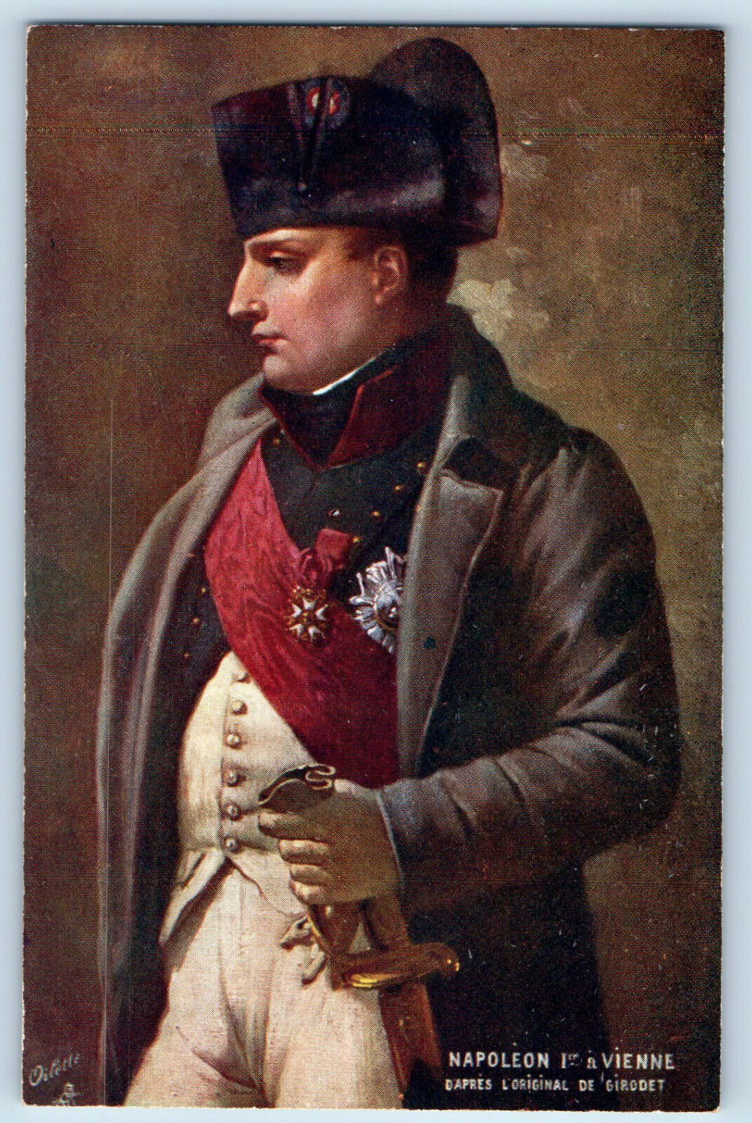 Vienna Austria Postcard Napoleon at Vienna c1910 Unposted Oilette Tuck Art