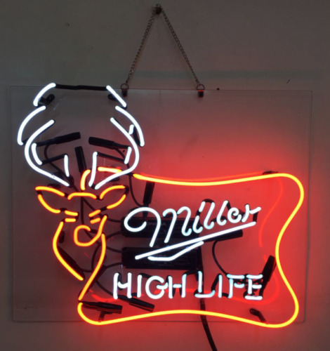 New Miller High Life Deer Beer Neon Light Sign Lamp 19