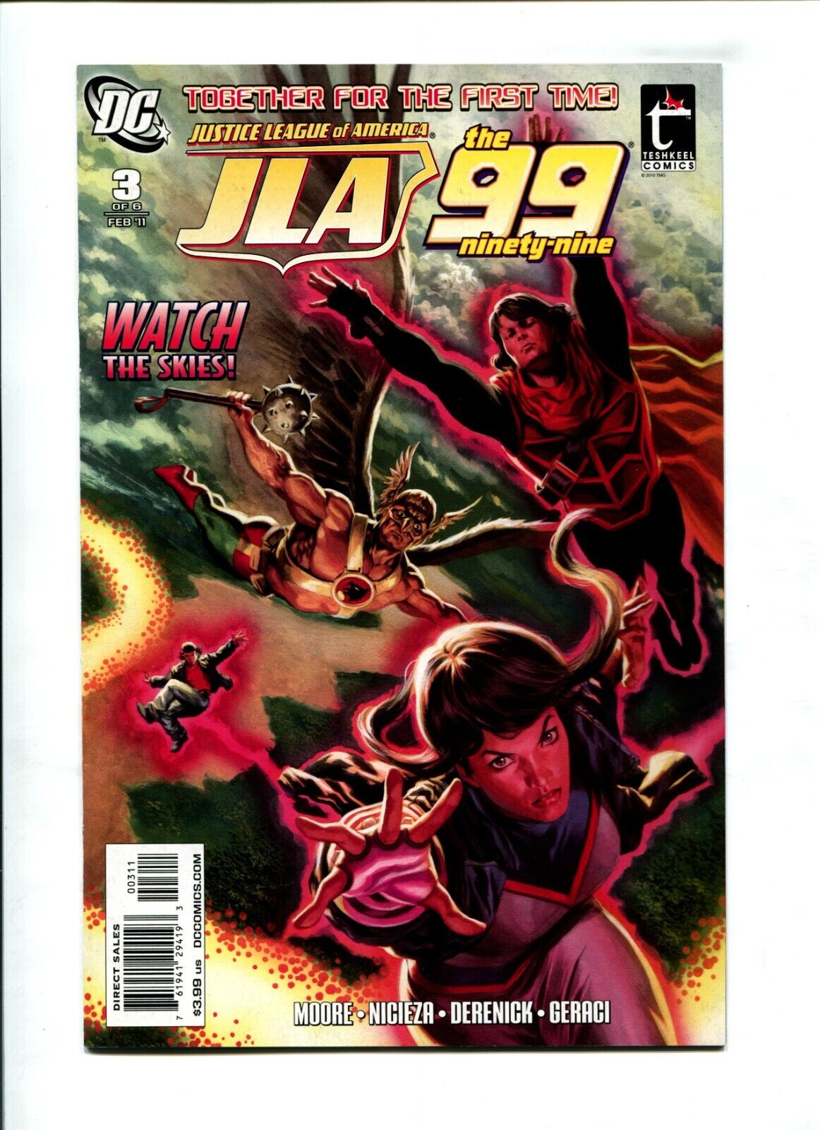 JLA The 99 #3 (2010 DC Comics) Comic Book