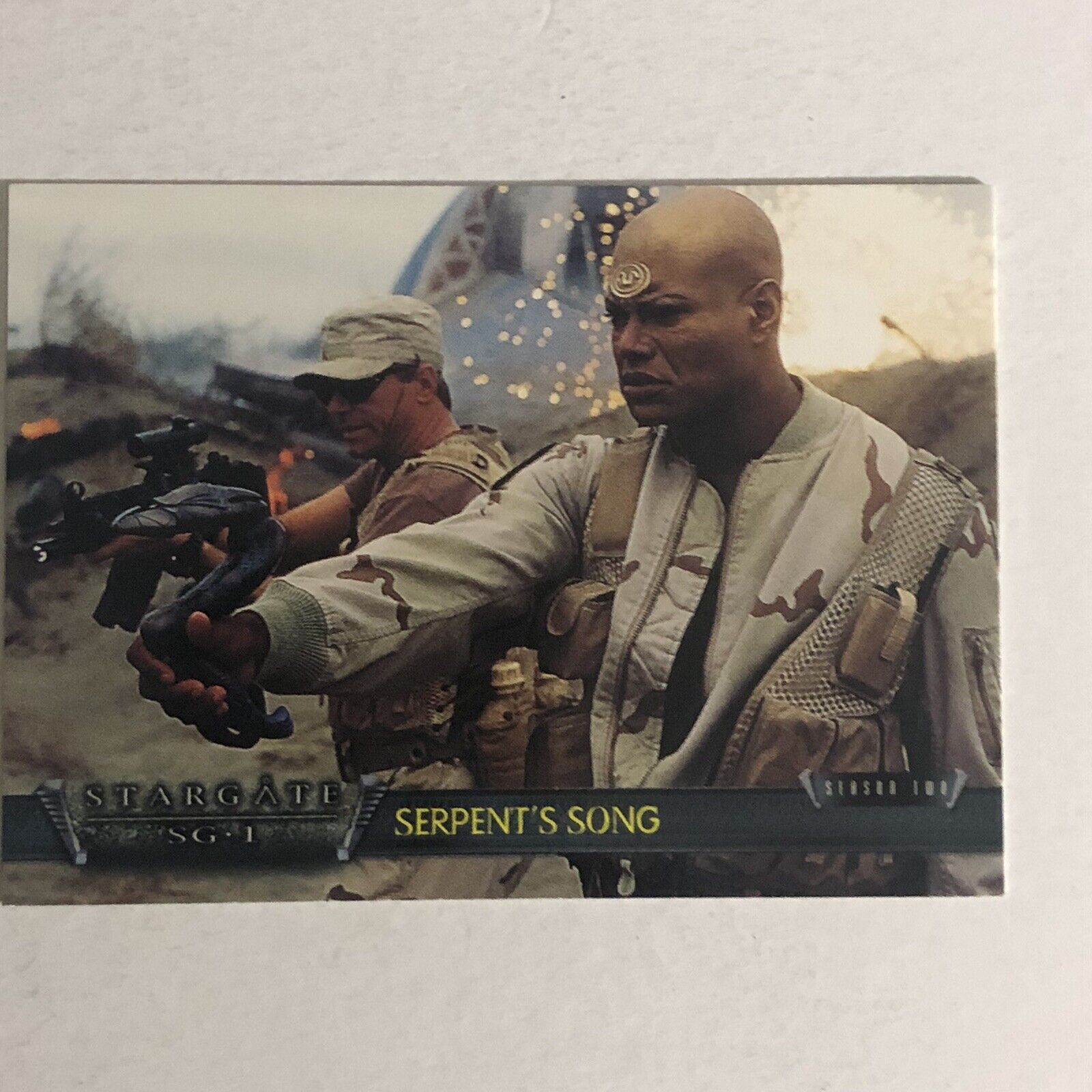 Stargate SG1 Trading Card Richard Dean Anderson #42 Christopher Judge