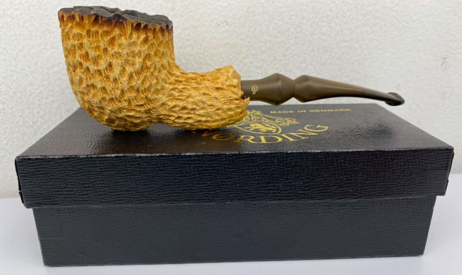 Vintage Peterson Meerschaum Brandy Smoking Pipe 6” Great Britain Laxey Manx READ
