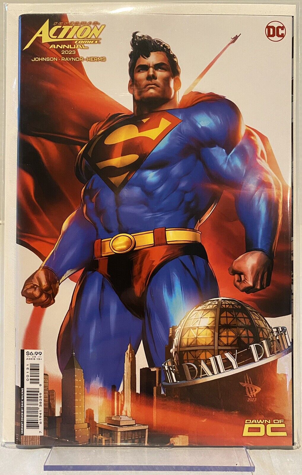Action Comics 2023 Annual Cover C Dave Wilkins Card Stock Var 15% OFF 5+ Items
