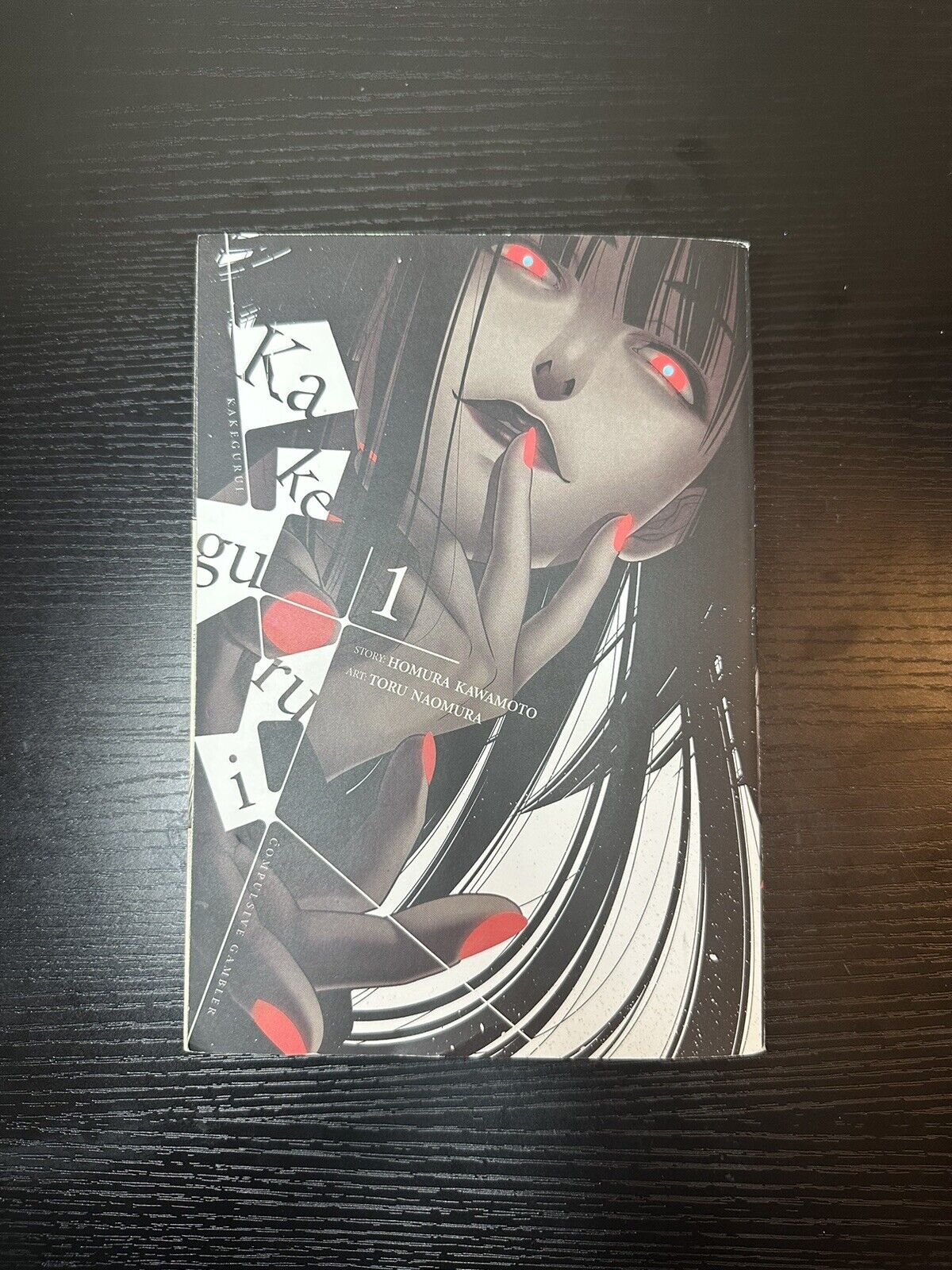 Kakegurui Compulsive Gambler Manga Vol 1 1st Print English Kawamoto Anime