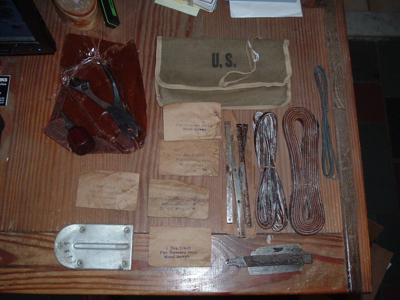 US 10th Mountain Div. Emergency Ski repair Kit Unused Complete EXTREMELY RARE