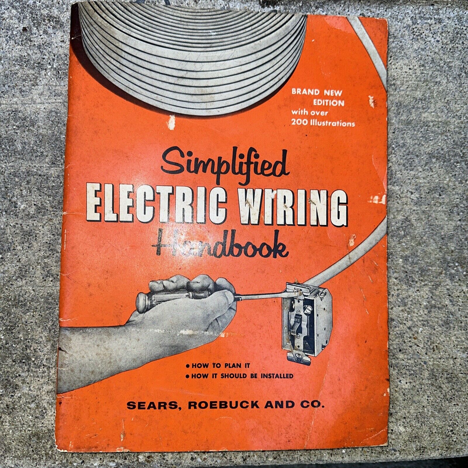 Sears Simplified Electric Wiring Handbook 1957 