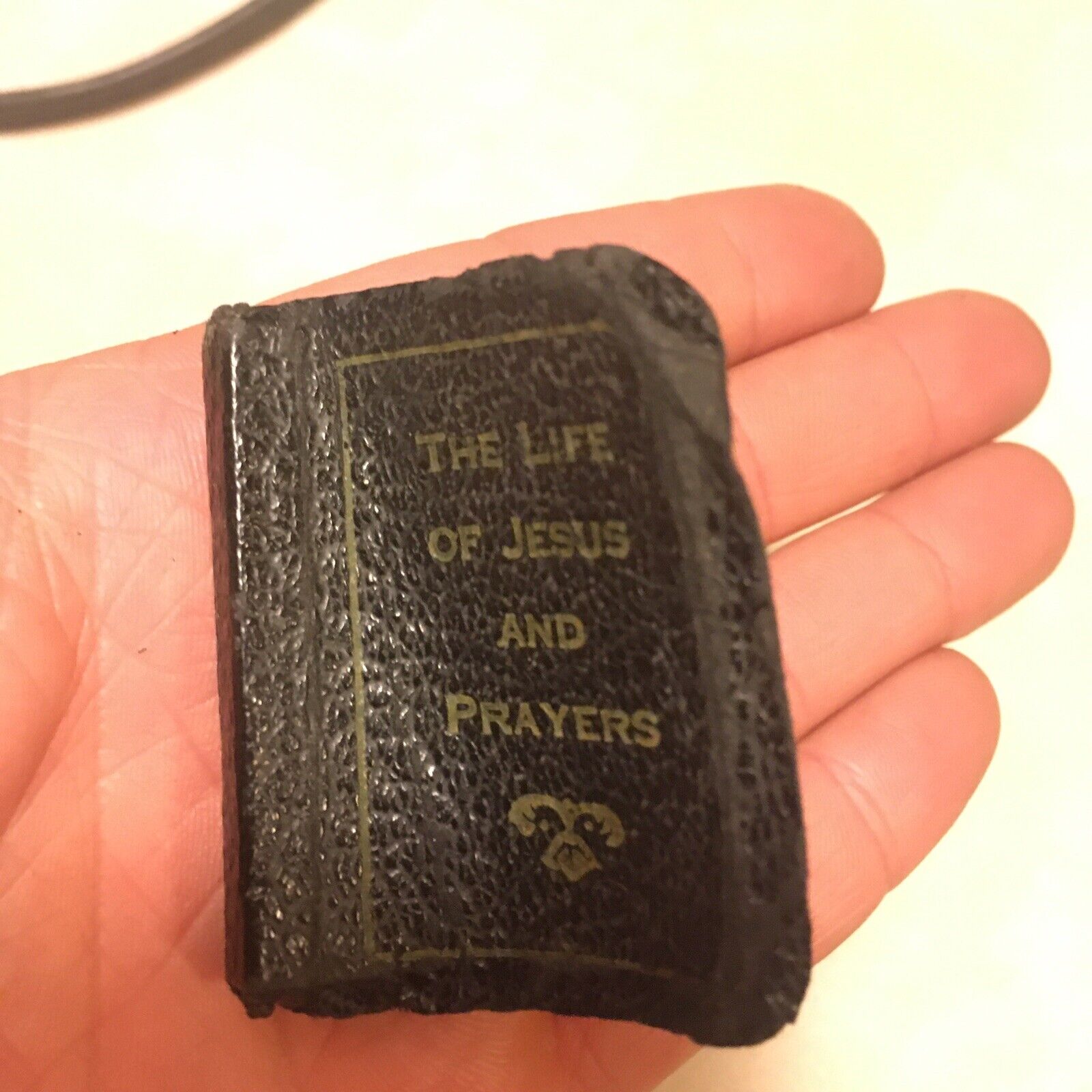 Vintage Miniature The Child\'s Bible and Prayer Book by Cecil Carpenter 1932
