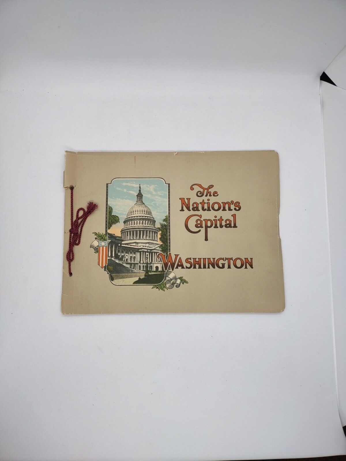 VTG Early 1900's WASHINGTON THE NATIONS CAPITAL BOOKLET (AC)