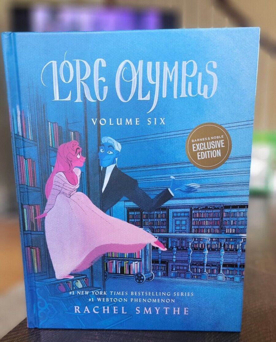 NEW Lore Olympus: Volume SIX Barnes & Noble EXCLUSIVE EDITION (Hardcover, 2024)