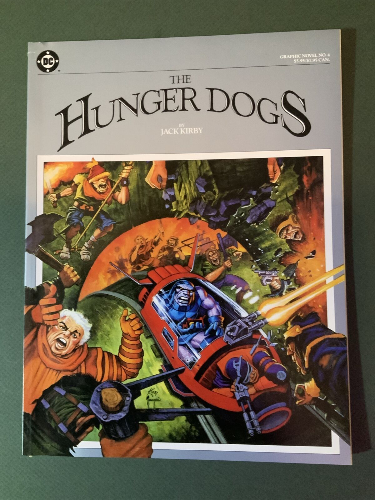 DC Graphic Novel #4 1985 The Hunger Dogs VF/NM- Jack Kirby Final Fourth World