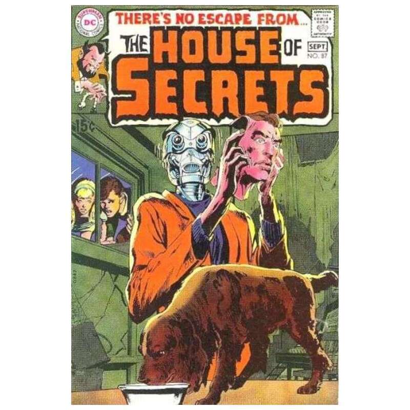 House of Secrets (1956 series) #87 in Very Good minus condition. DC comics [n@