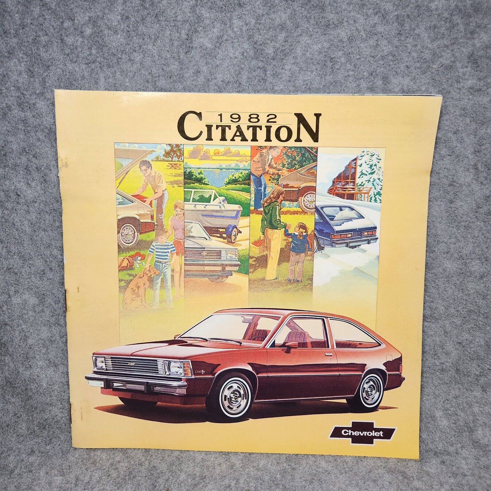 Vintage 1982 Chevrolet Citation Sales Brochure