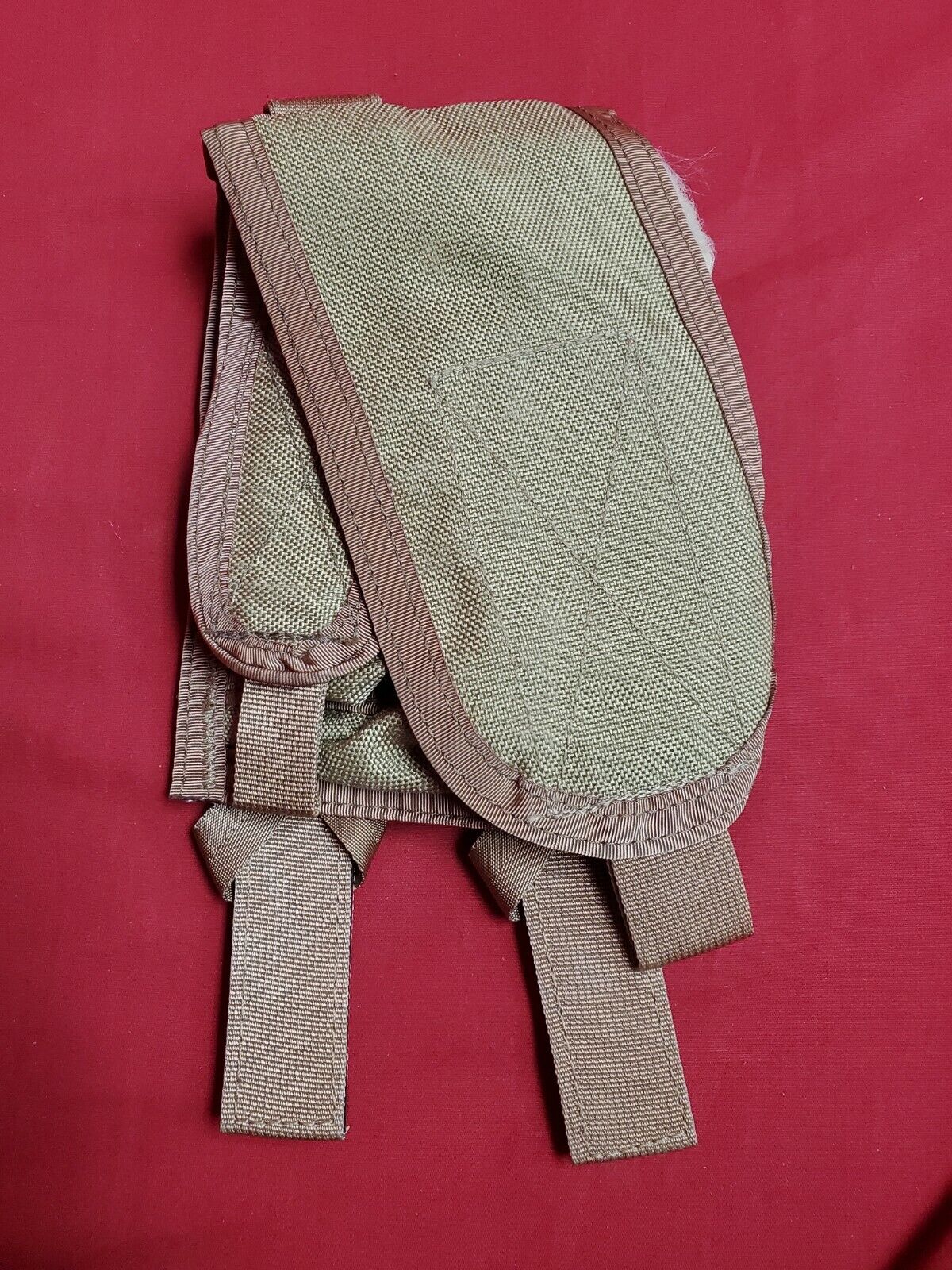 Paraclete Pre-MSA PINKY TAN Double Mag Pouch w/ 40m m  - CAG ACE Delta SOF SEAL
