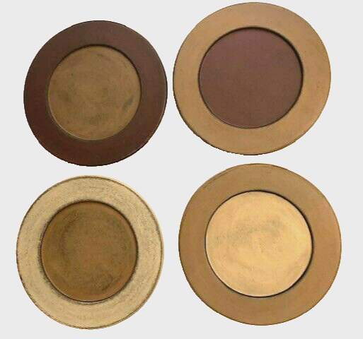 4 Decorative Wood Plates from The Hearthside Collection - $21.50  