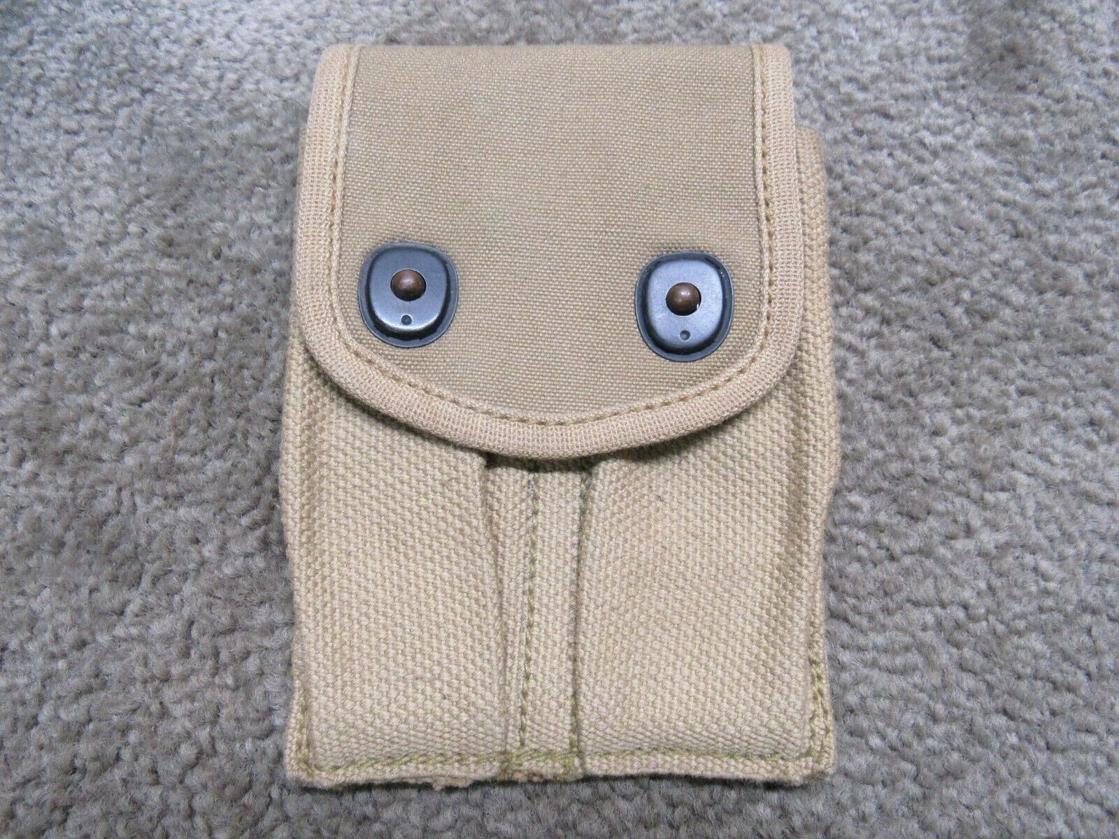 US WW1 M1911 45 Magazine Pouch M1918 Mfg by Long Dated 10/ 1918