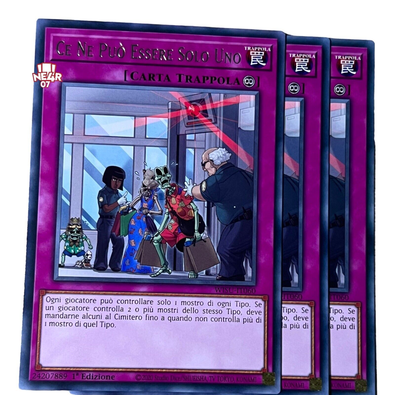 Yu Gi Oh Rare Ita Wisu-it060 There May Be Only One