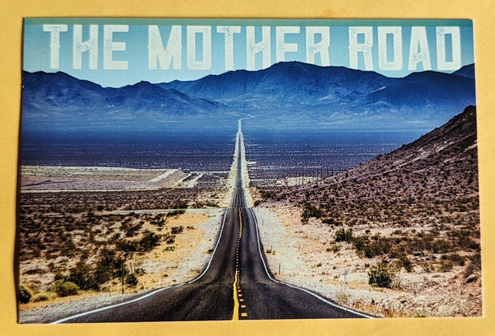 Postcard NM. Route 66 - The Mother Road. New Mexico 
