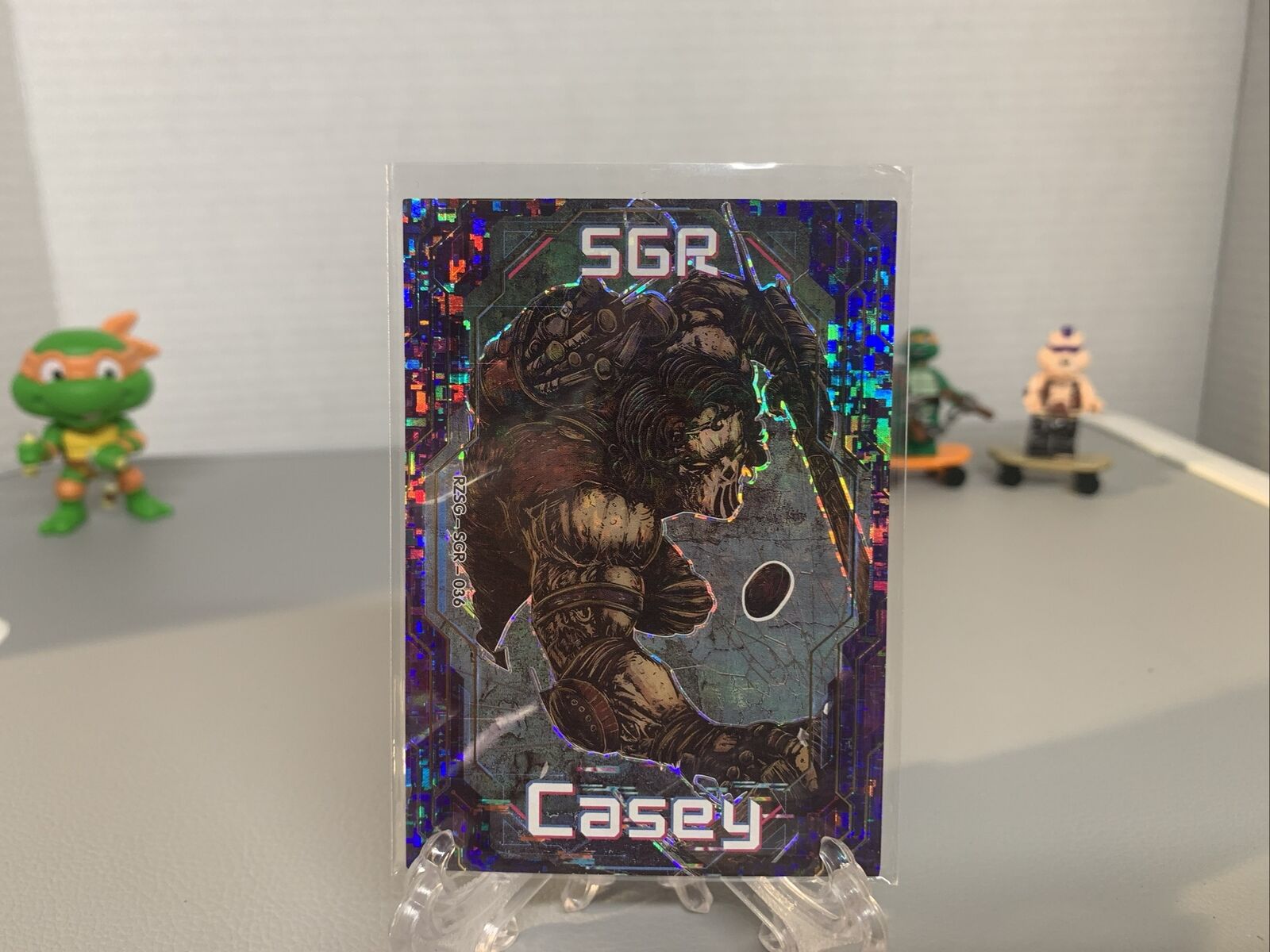 Casey Ninja Assault Rise Of Teenage Mutant Ninja Turtles Trading Card TMNT SGR 