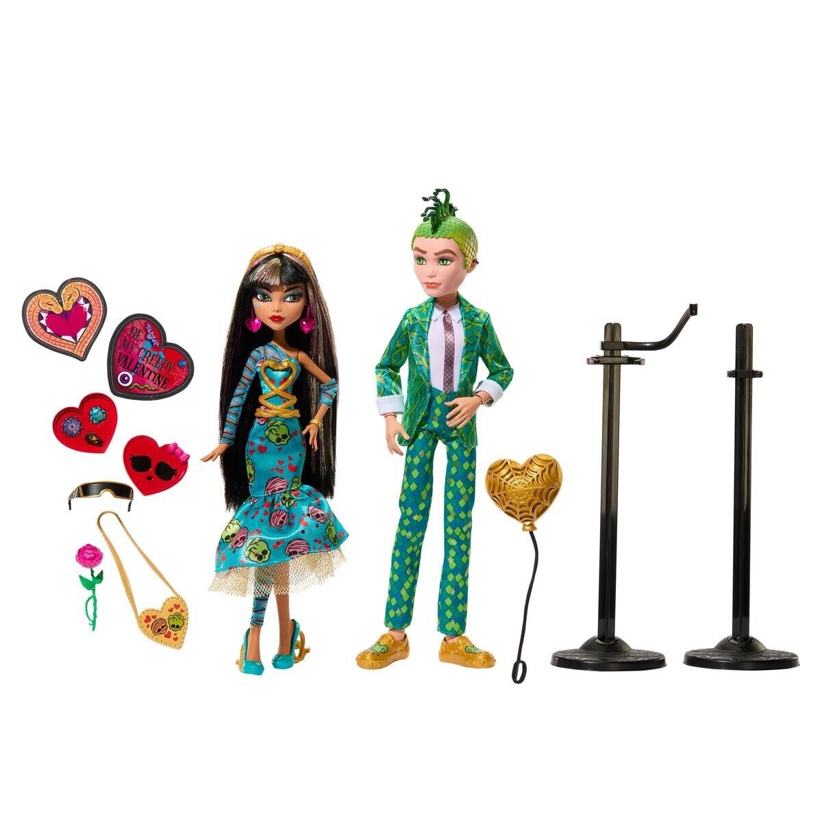 Monster High • HOWLIDAY •  CLEO + DEUCE  Love Edition (2-Pack)  • Ships Free