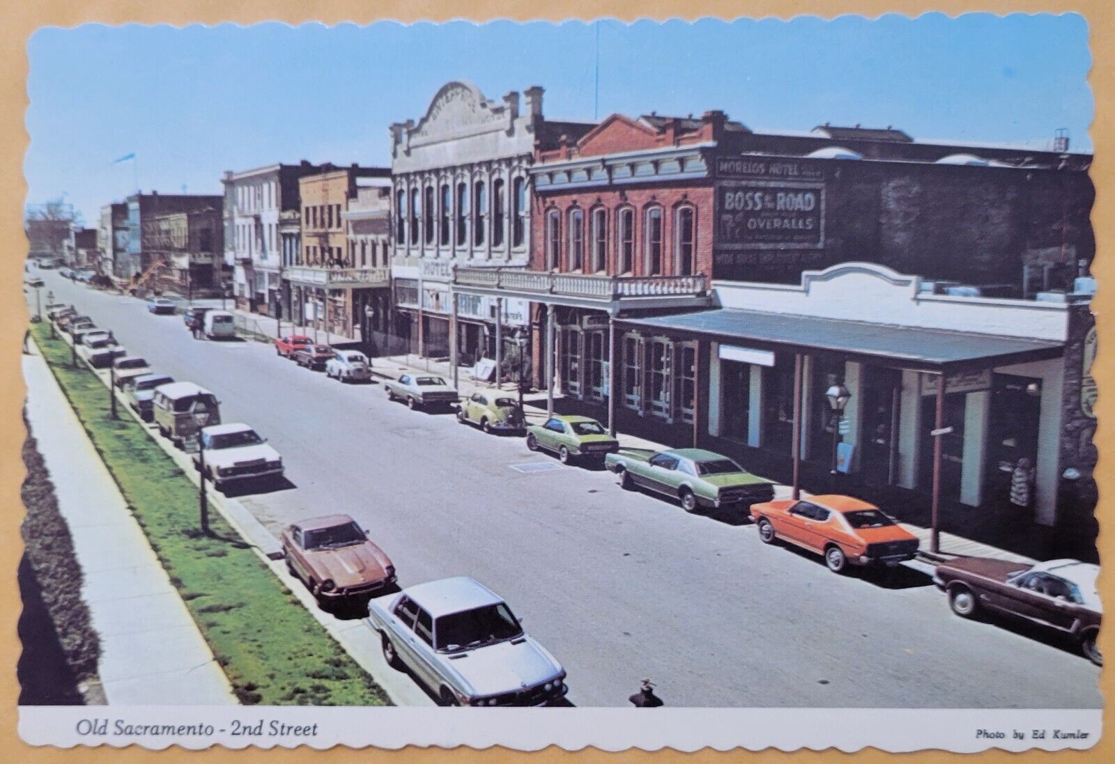 Vintage Postcard - Old Sacramento - California - 2nd Street - 1979