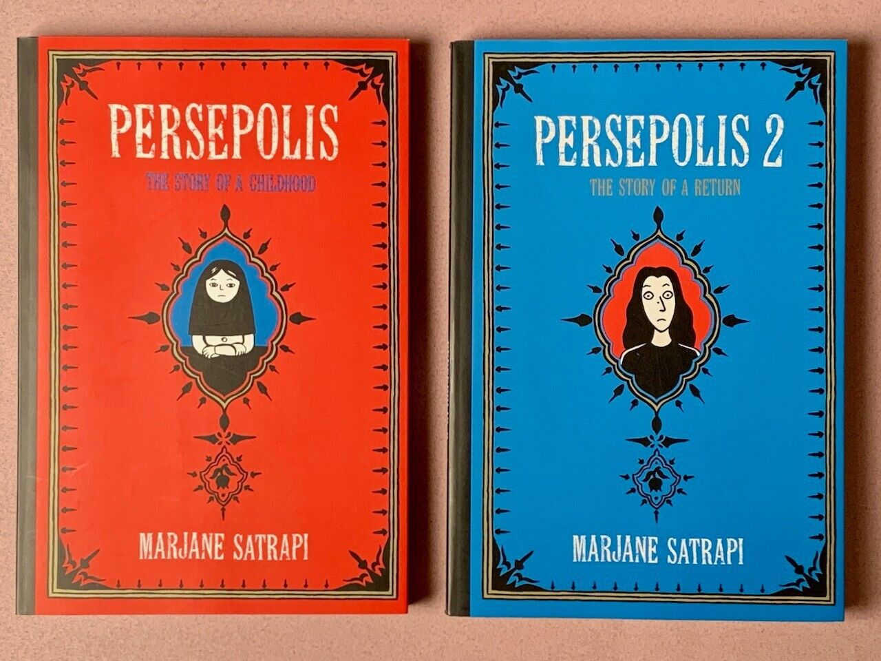 PERSEPOLIS 1 & 2 - Marjane Satrapi - First American Paperback Edition