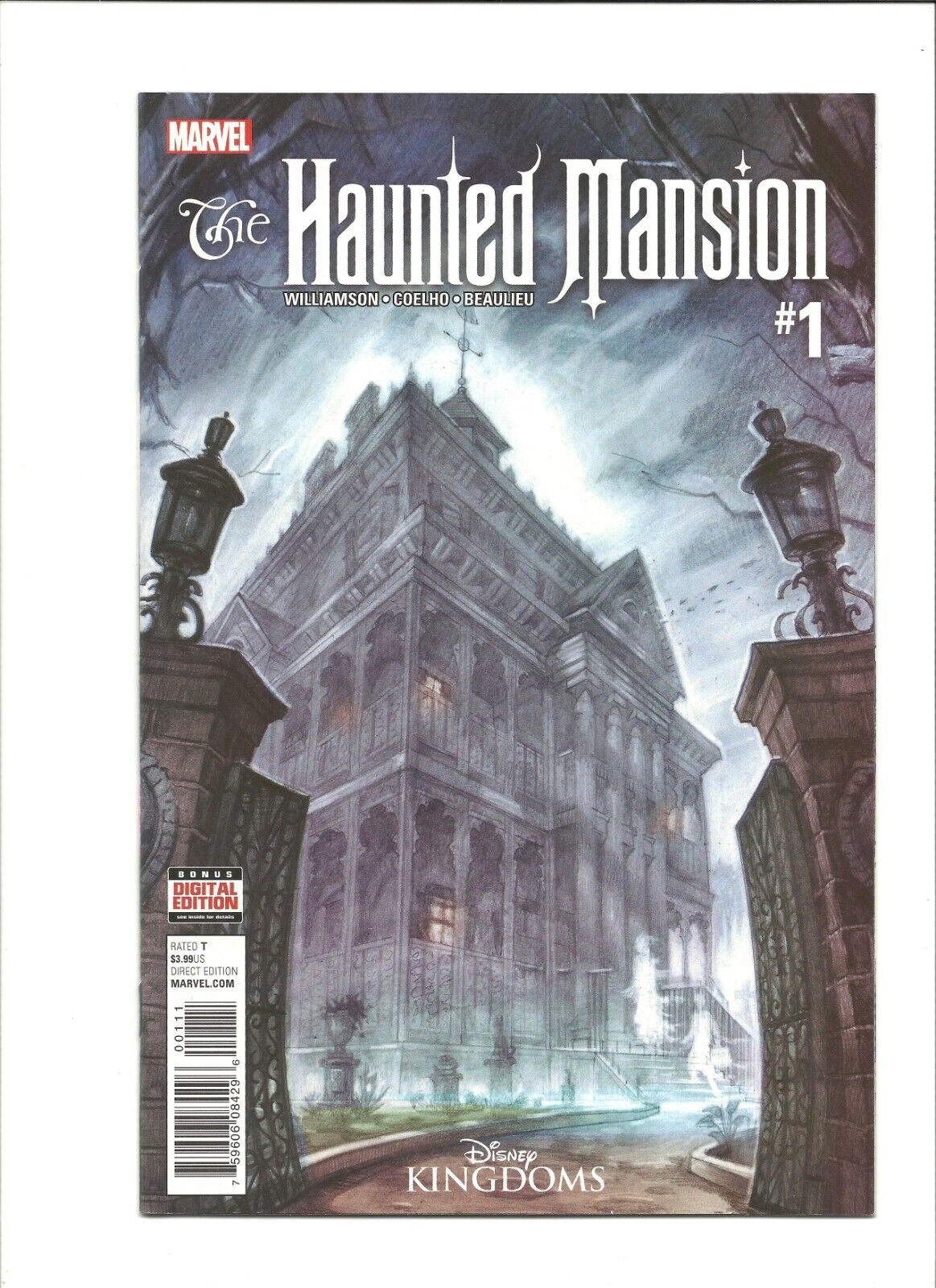Haunted Mansion #1 Marvel Comics (2016) RARE First Print Disney Kingdoms