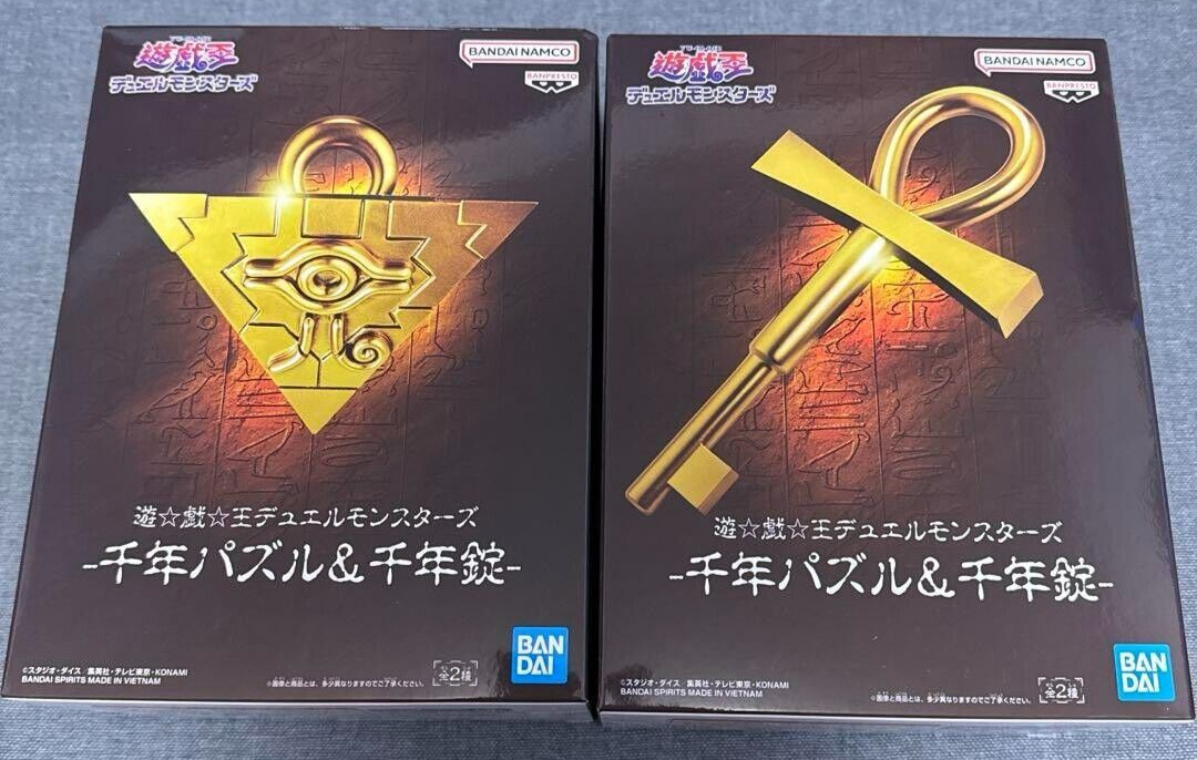 Yu-Gi-Oh Duel Monsters Millennium Puzzle Figure Set  Banpresto 2024 New Japan