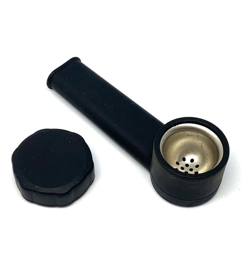 Discreet Silicone Smoking Pipe- Rubber Silicone