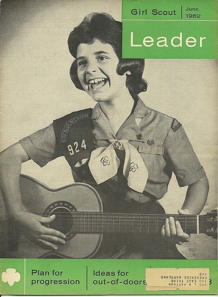 VINTAGE  GIRL SCOUT - 1962 GIRL SCOUT LEADER - JUNE