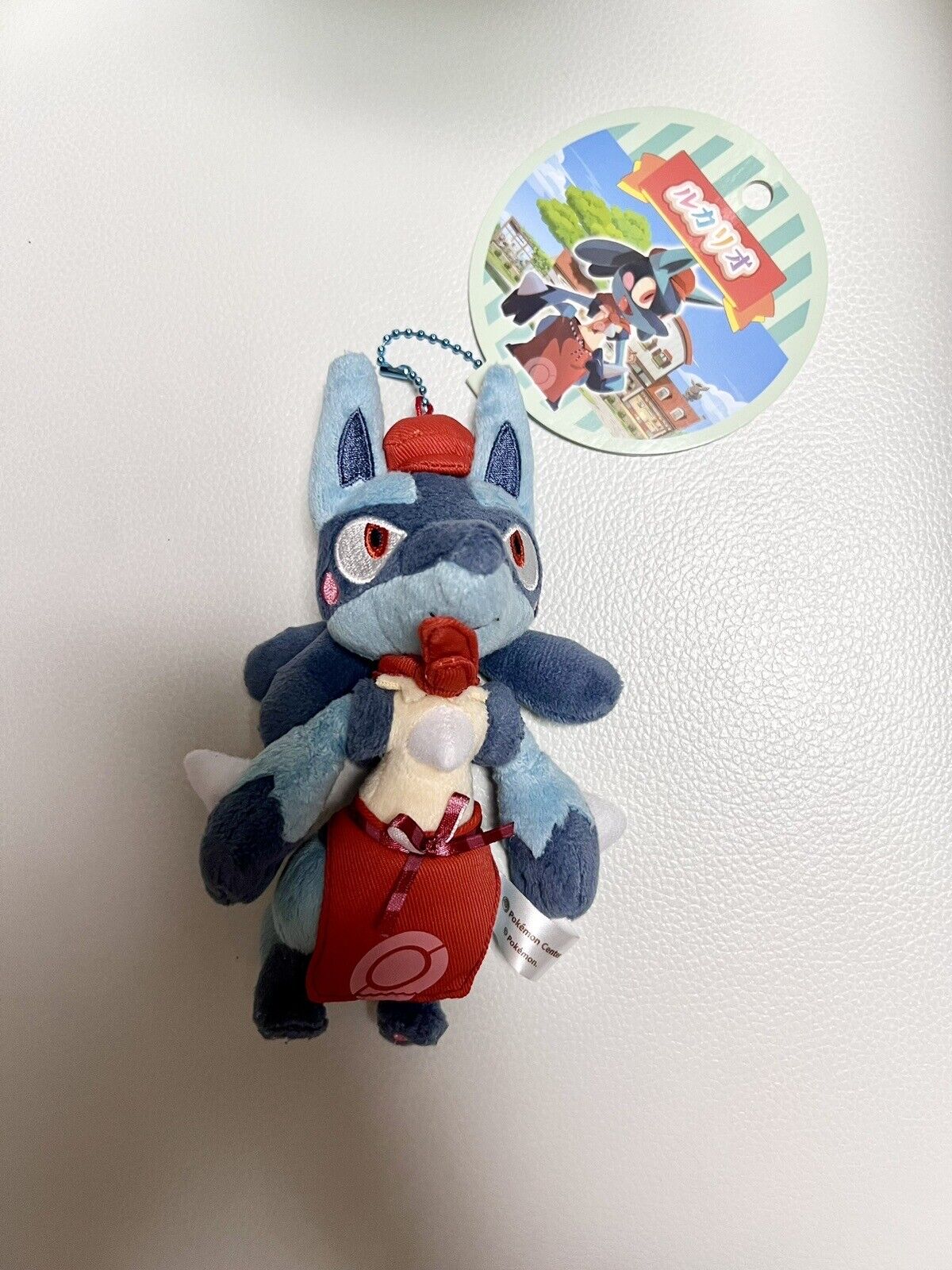 Pokemon Cafe Mix Lucario Pokemon Center Mascot Plush Doll  JAPAN OFFICIAL w/tag