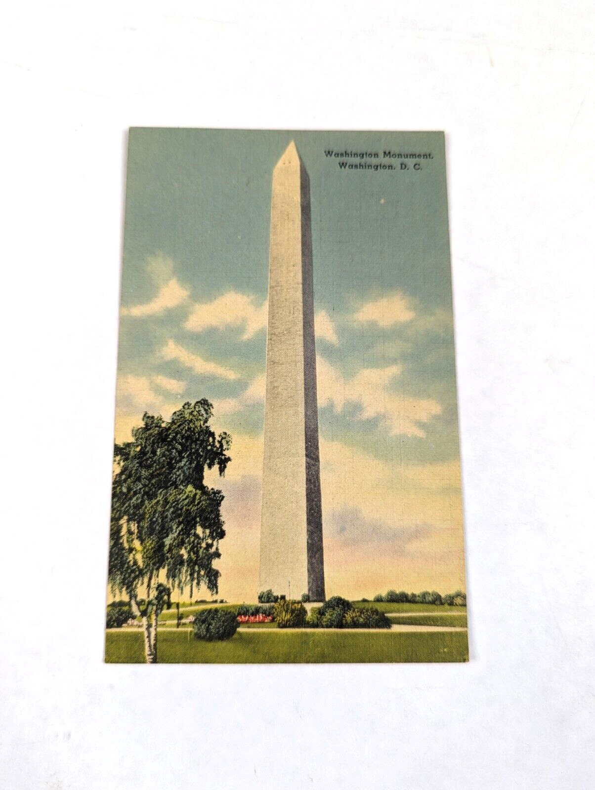 Vintage Postcard Washington DC Monument United States Capital Travel Posted USA