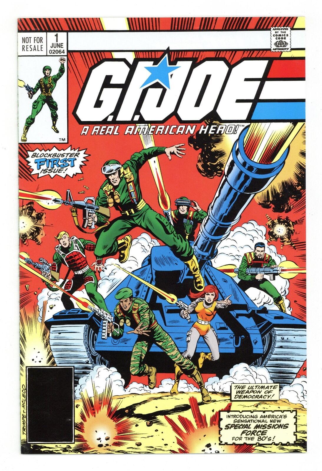 GI Joe Classic Comic Pack Reprint #1 VF- 7.5 2004