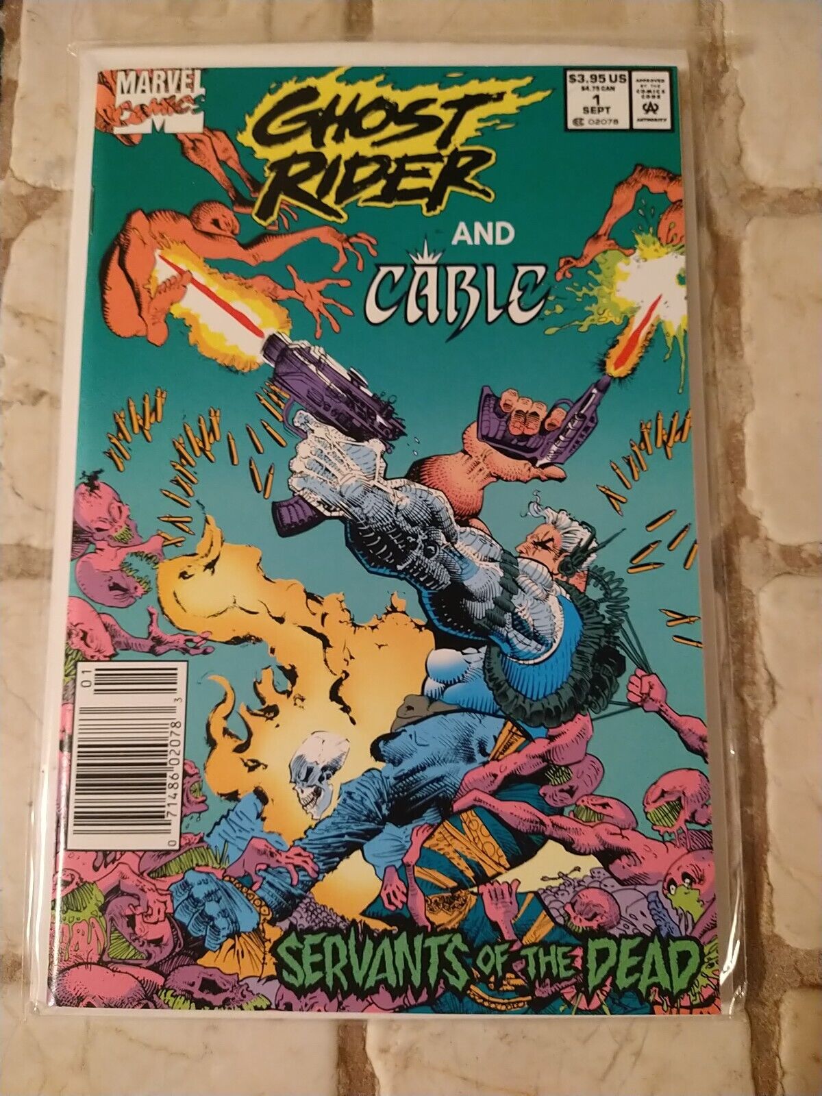 Ghost Rider and Cable Servants of the Dead Marvel One-Shot Newsstand