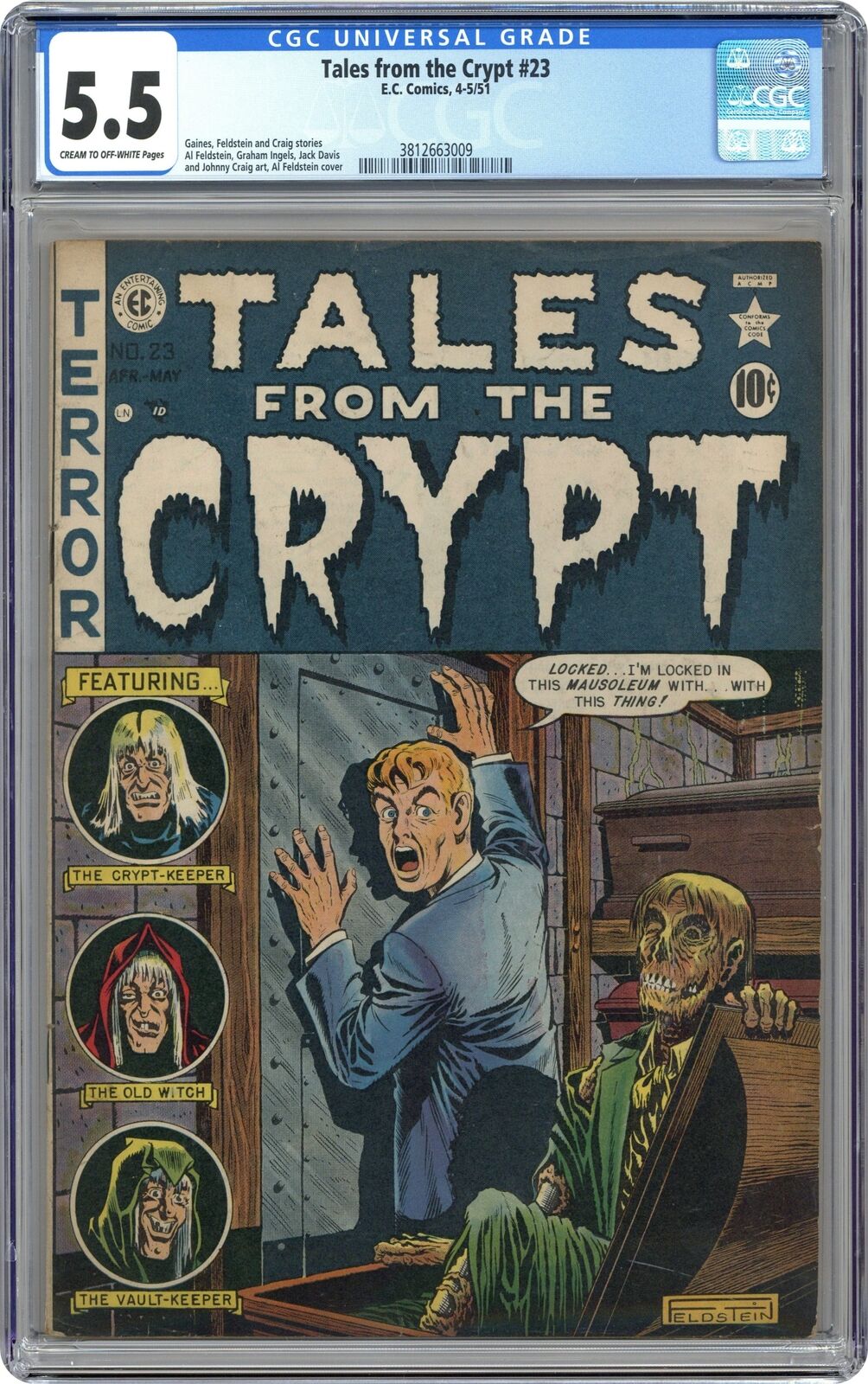 Tales from the Crypt #23 CGC 5.5 1951 3812663009