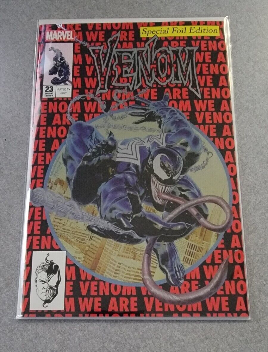 Venom # 23 Mike Mayhew Exclusive Foil Variant ASM 300 Homage