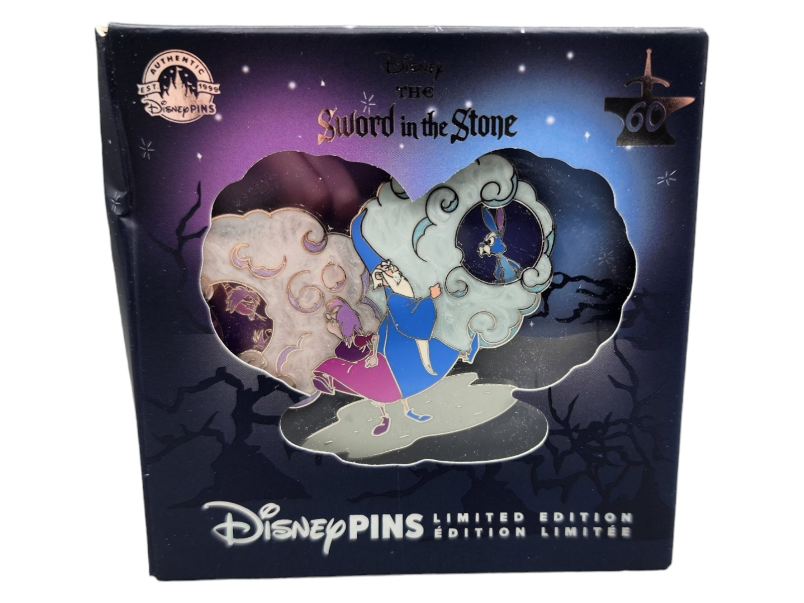 Merlin and Mim Sword in the Stone 60th Anniversary Disney Pin
