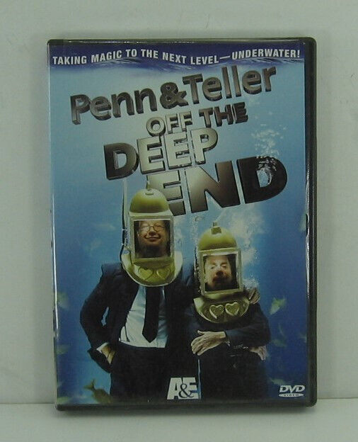 PENN & TELLER OFF THE DEEP END DVD...STILL FACTORY SEALED