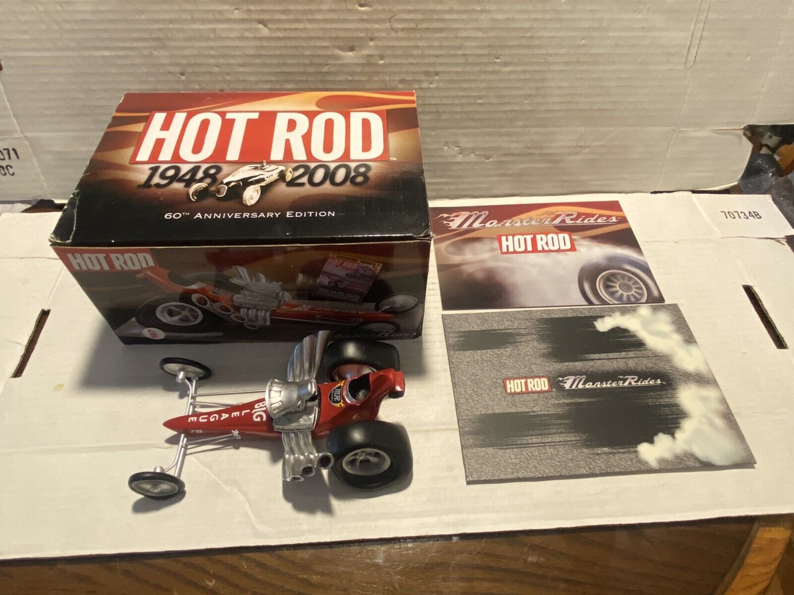 Coyne’s & Company Hot Rod Magazine Monster Rides Big League 60th Anniv Dragster