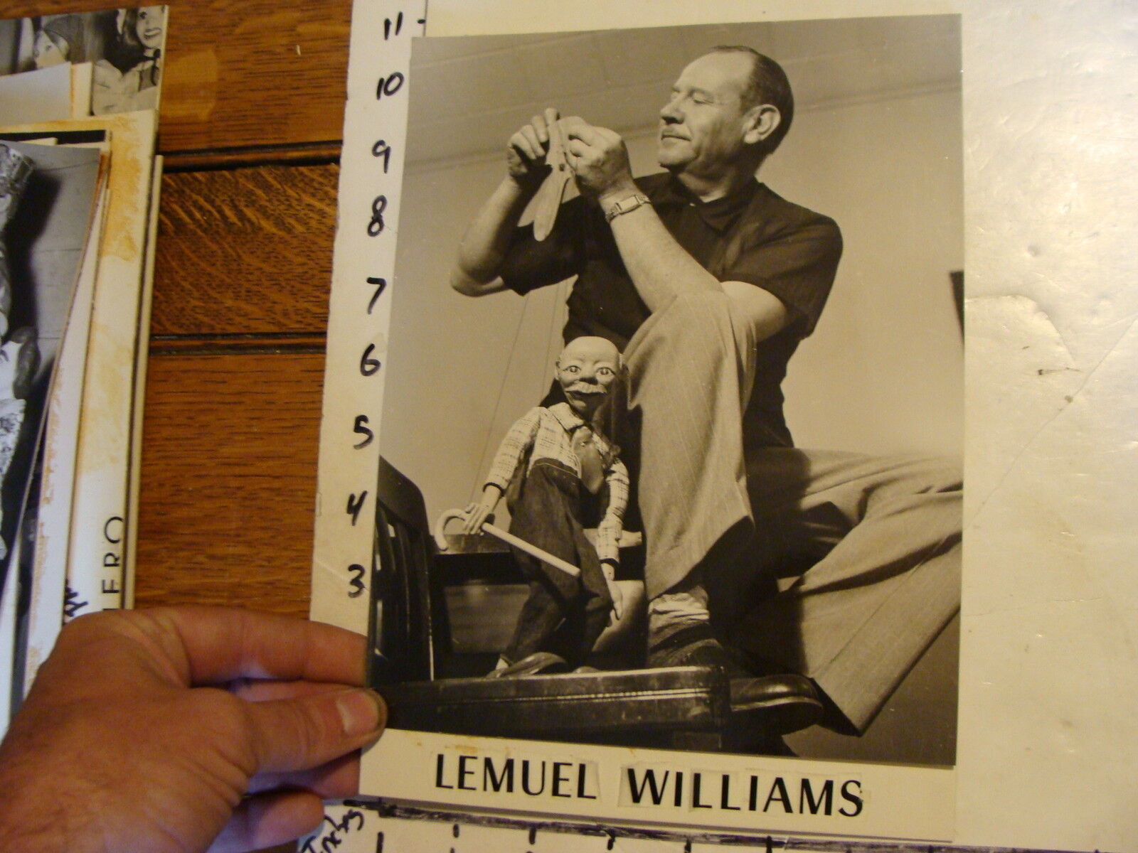 Vintage FAMOUS PUPPETEERS Photo: LEMUEL WILLIAMS