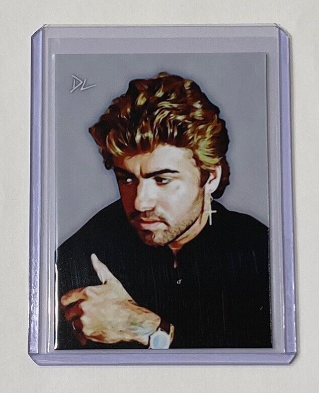 George Michael Limited Edition Artist Signed “Pop Icon” Trading Card 1/10