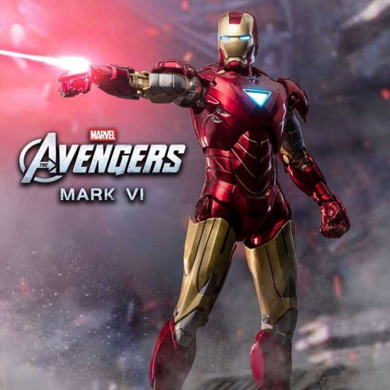 ZD TOYS IRON MAN Mark VI MK6 Marvel Avengers 7\