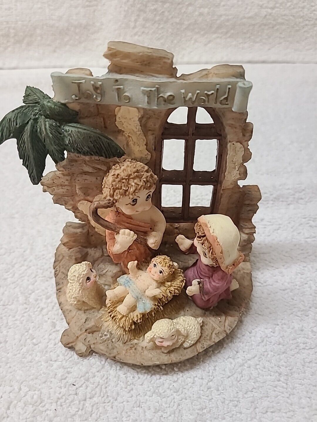 Vintage CHRISTMAS Nativity One Piece Joy To The World