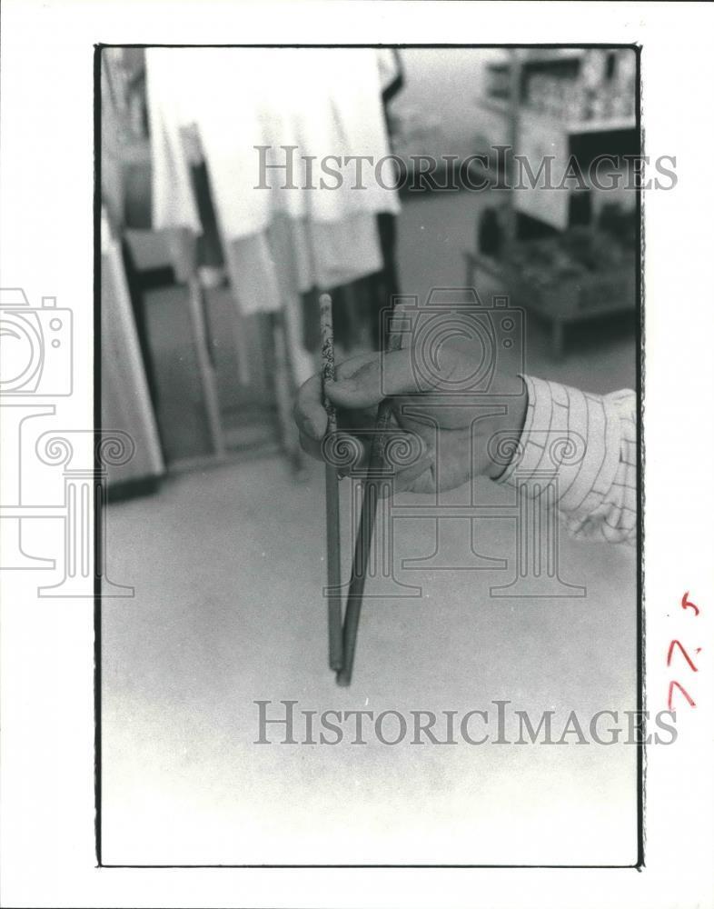 1979 Press Photo Chopsticks. - hca20478