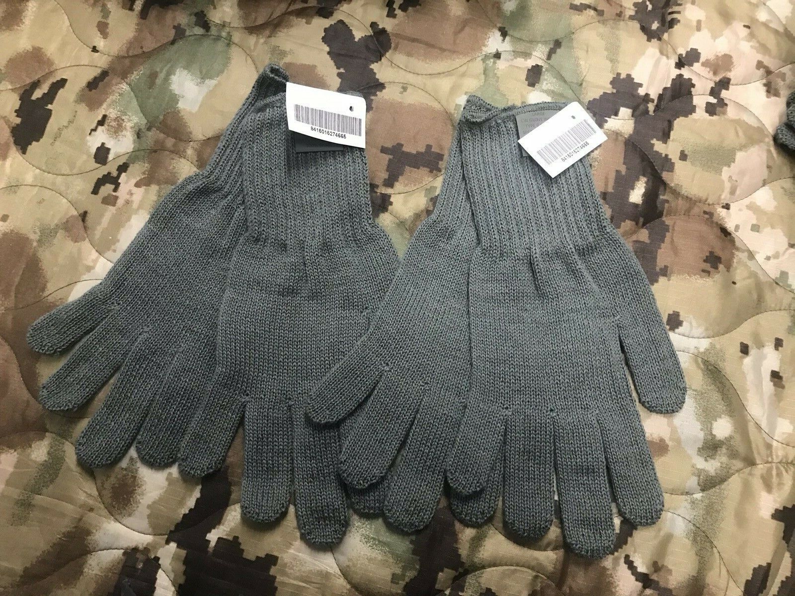 Glove Inserts Wool USGI Large  Foliage Green New 2 Pair
