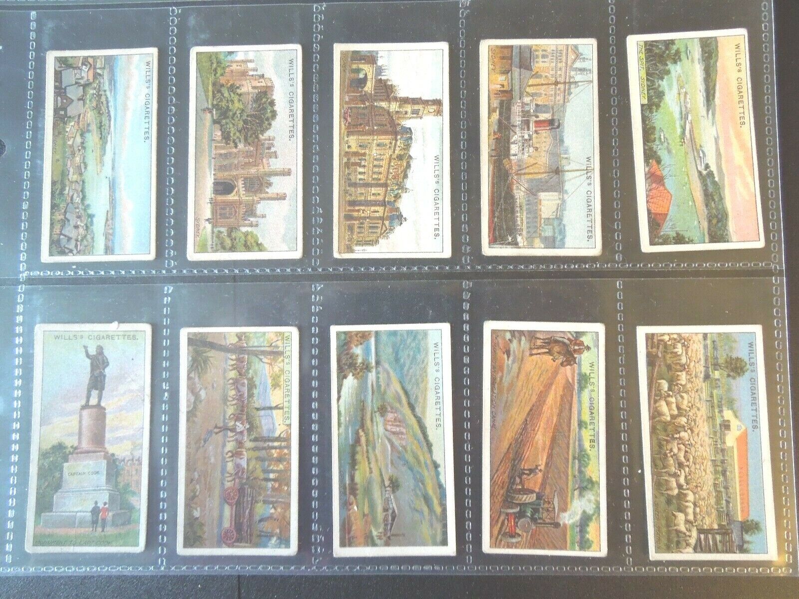 1915 Wills OVERSEAS DOMINIONS AUSTRALIA  Tobacco cards complete 50 card set  