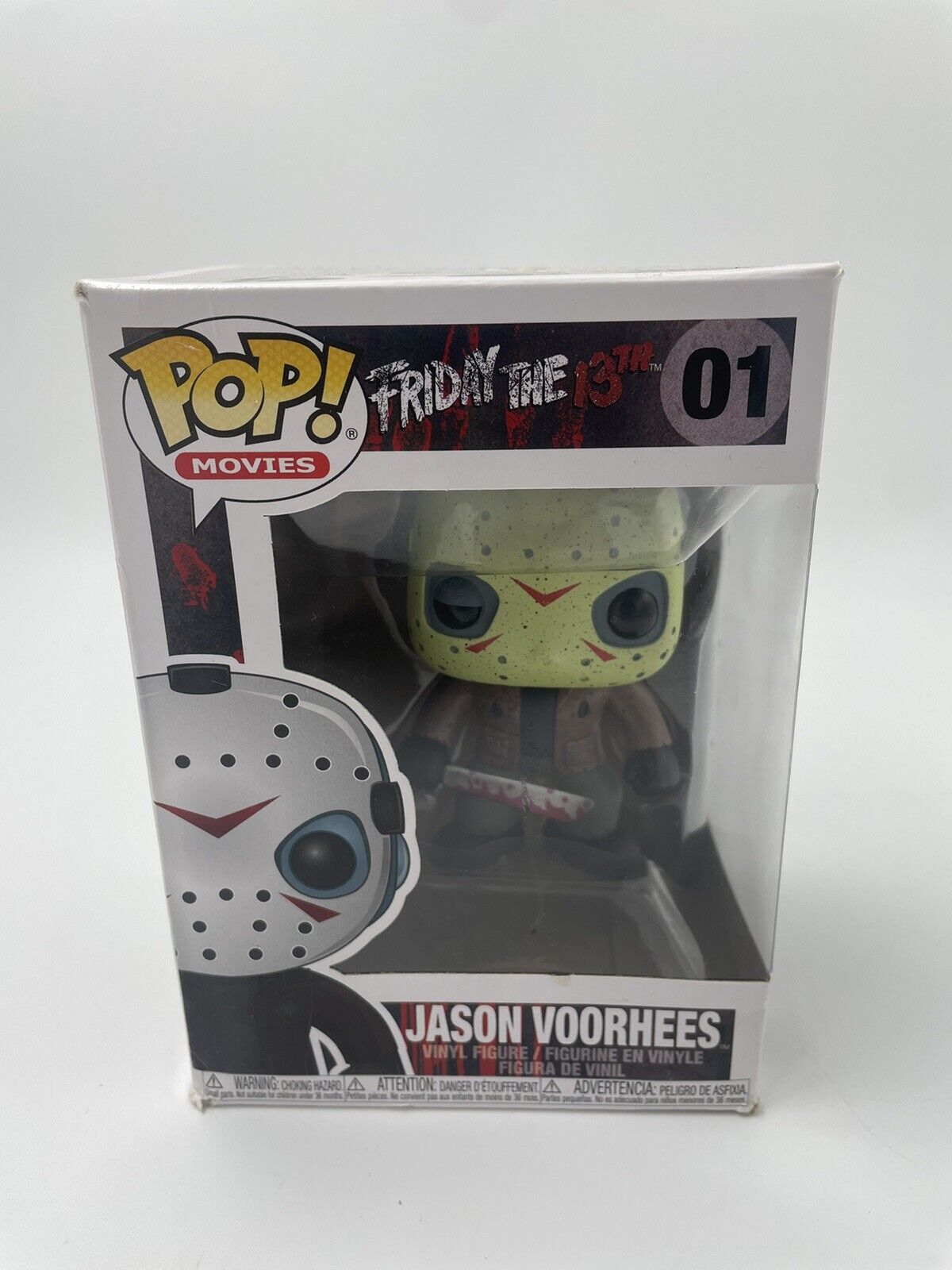 Funko Pop Movies Friday The 13th Jason Voorhees #01 Rare Version New In Box