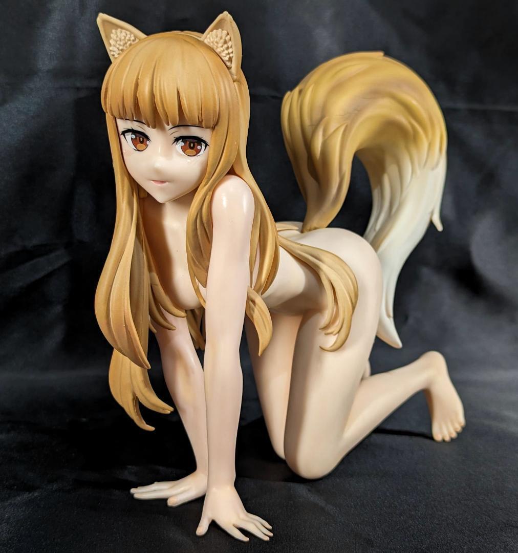 Spice and Wolf Holo 1/4 PVC Figure FREEing B-STYLE From Japan used W/O Box