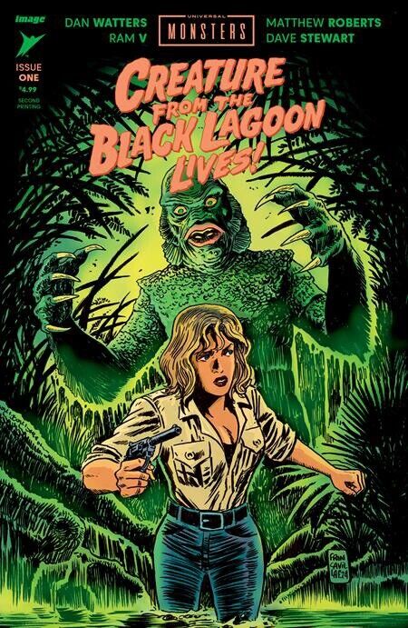 UNIVERSAL MONSTERS CREATURE FROM THE BLACK LAGOON LIVES #1 CVR 2nd PRINT 06/12